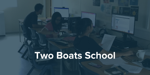 Two Boats School Logo